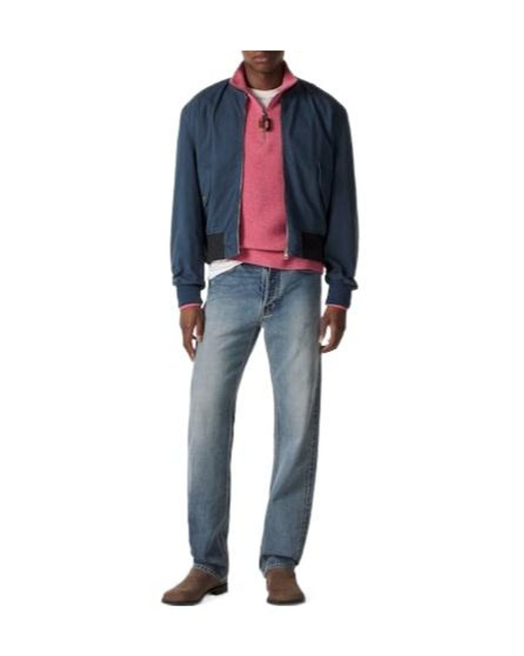 J.W. Anderson Blue Versatile Casual Jacket for men