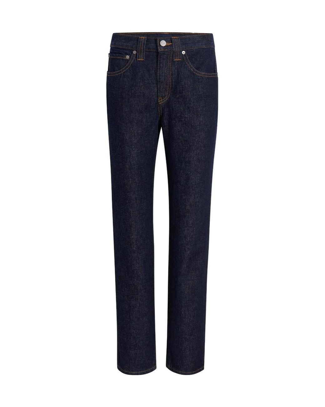 Khaite Blue Farley Straight-Leg Jeans