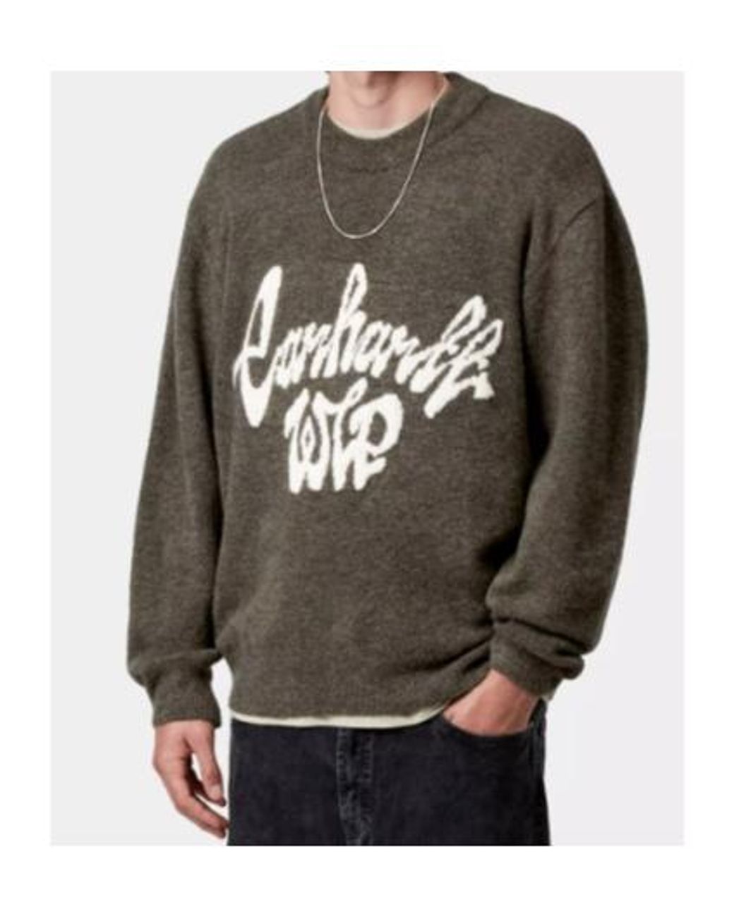 Carhartt Gray Chedda Sweater for men