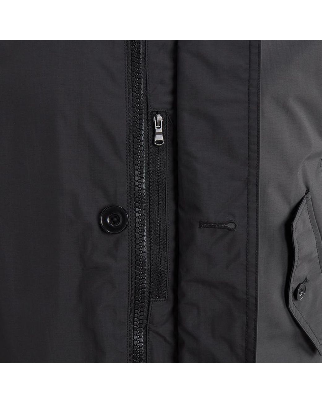 Nanamica Black 2L Pertex Unlimited Field Jacket for men