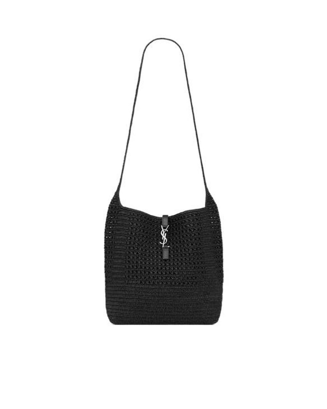 Saint Laurent Black Le 5 À 7 Medium Shoulder Bag for men
