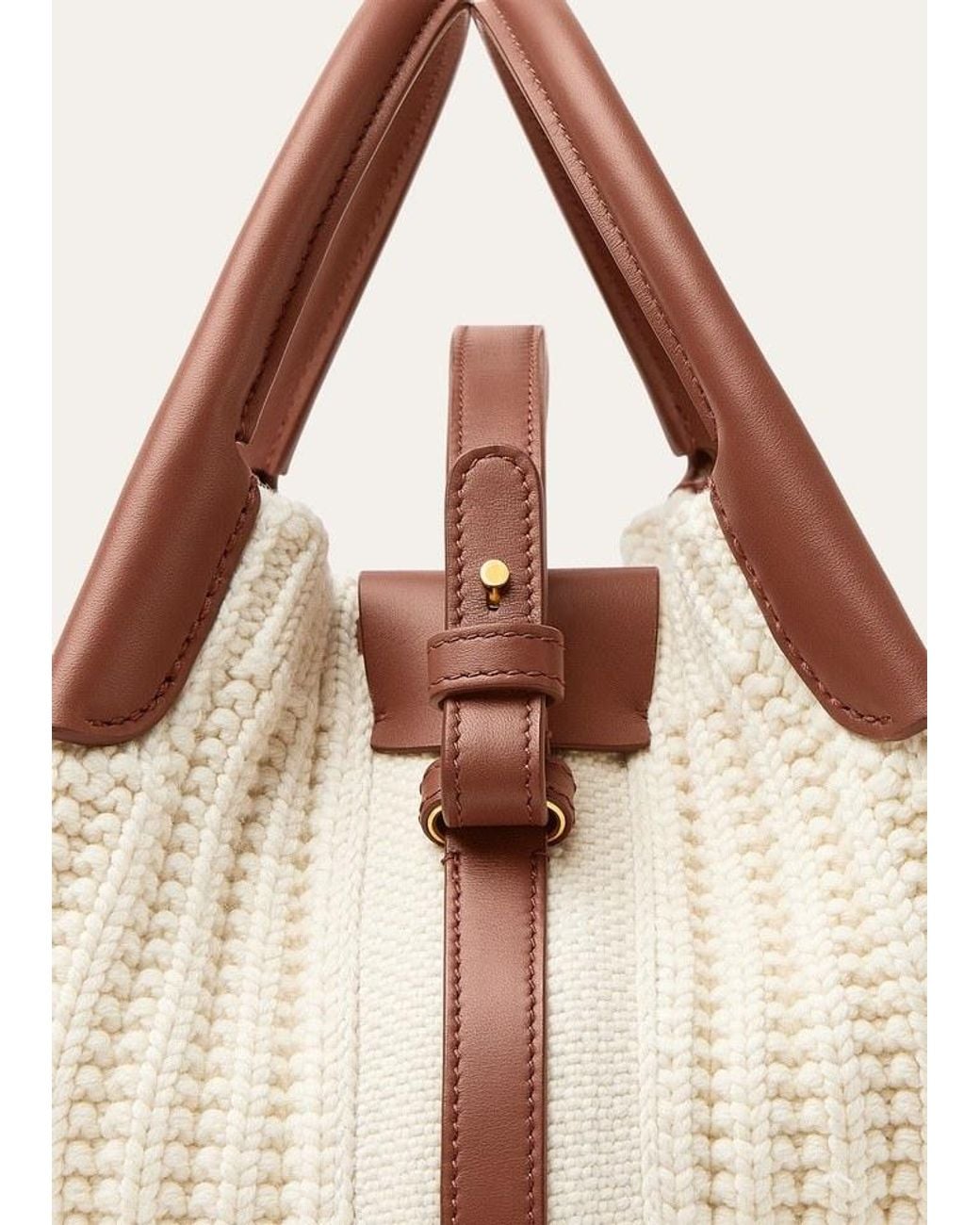 Loro Piana Natural Small Bale Bag