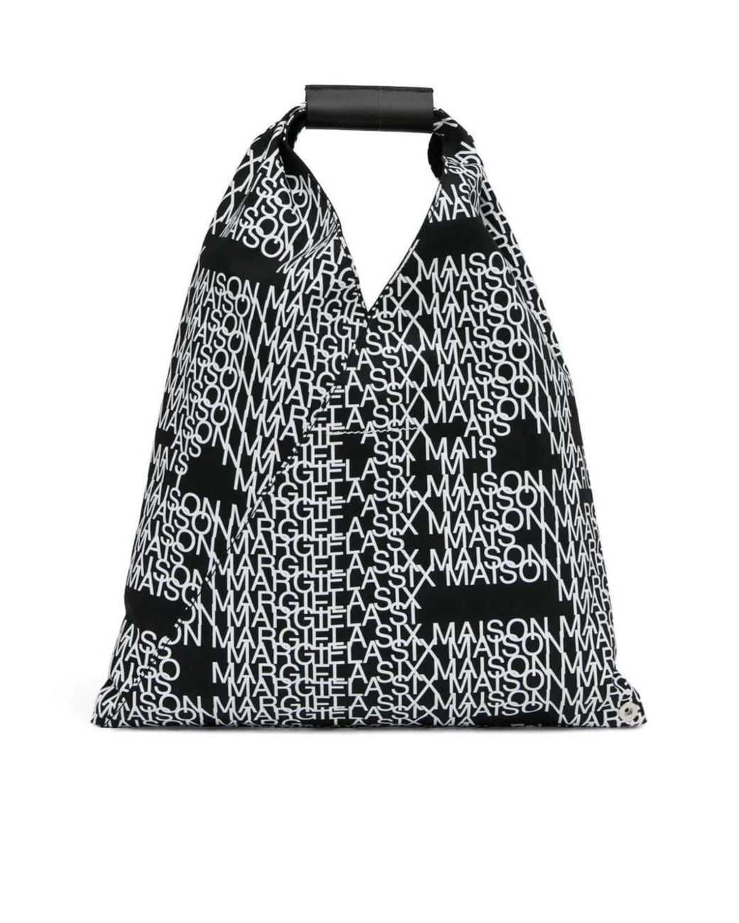 MM6 by Maison Margiela Gray Japanese Logo-Print Handbag