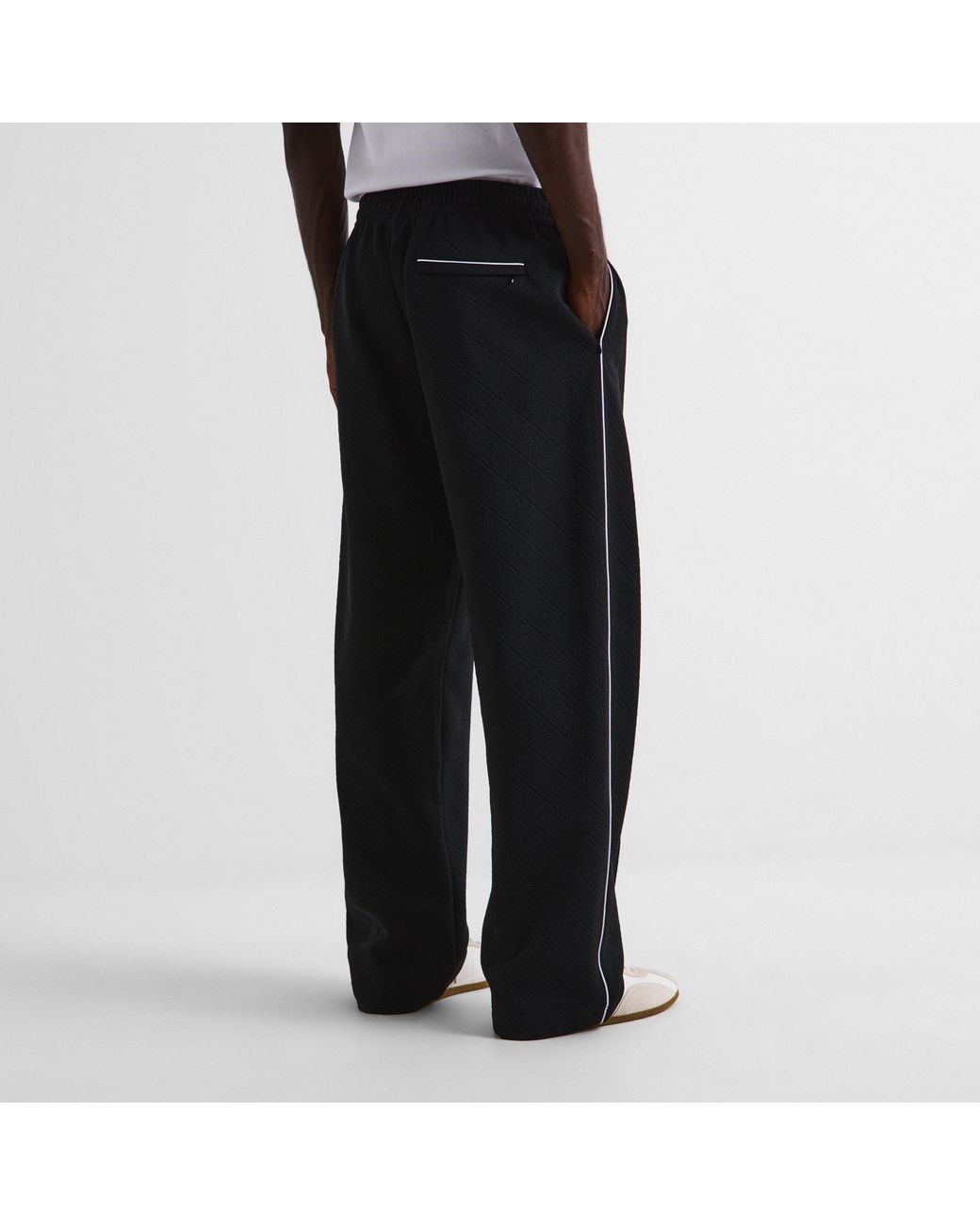 Casablanca Black Athletic Pants With An Elastic Waistband for men
