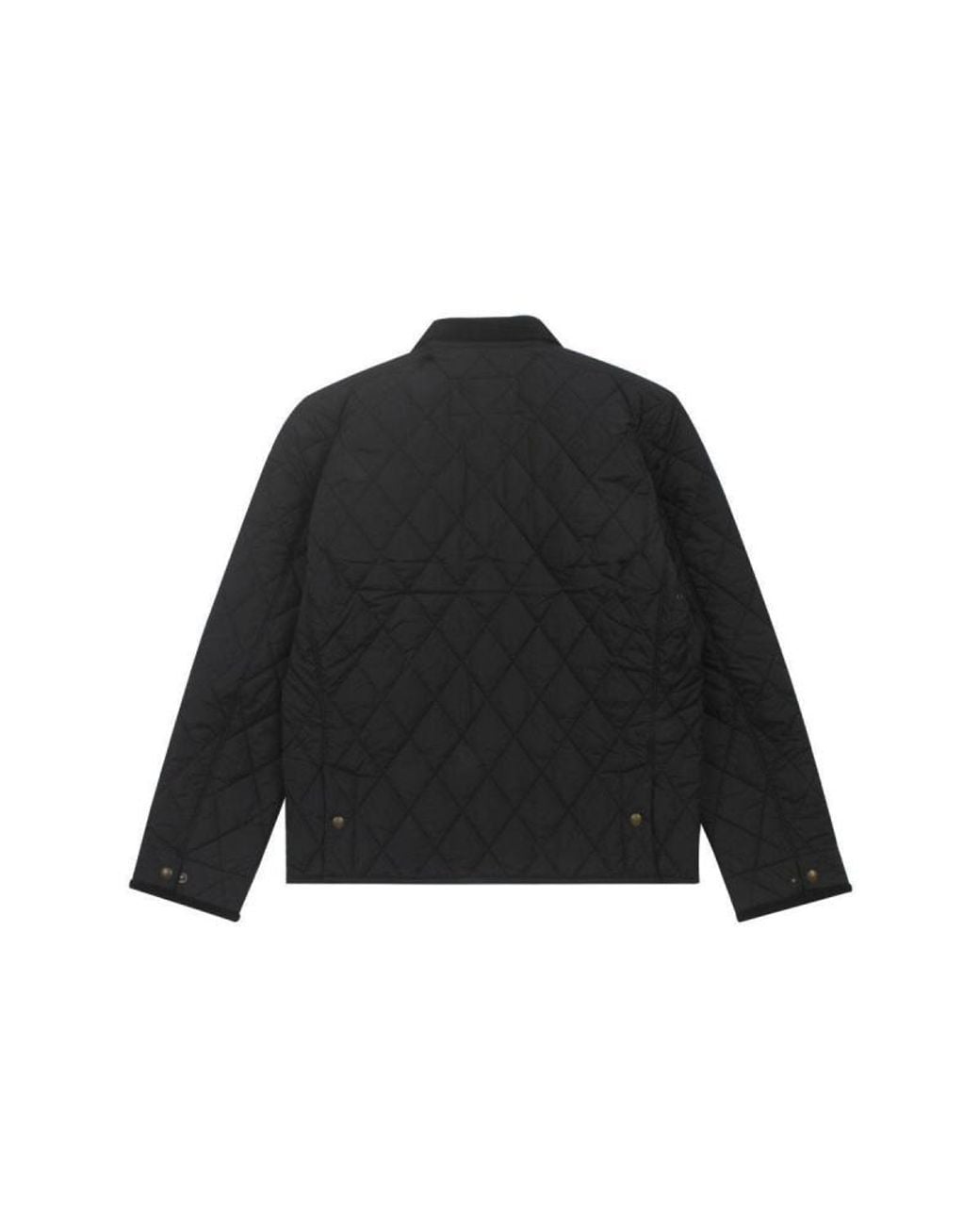 Polo Ralph Lauren Black Diamond-Quilt Button-Fastening Jacket for men
