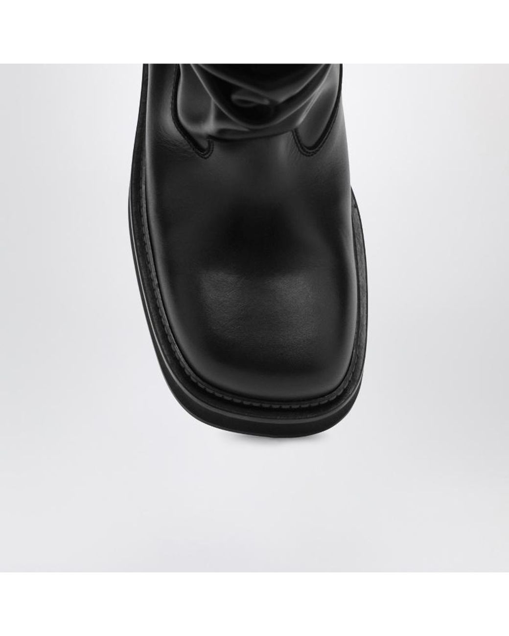 The Attico Black The Robin Passeggiata Combat Boots