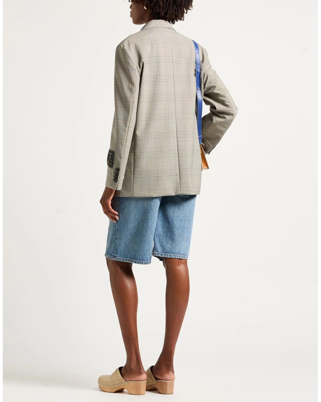 Marni Gray Blazer Polyester, Virgin Wool, Elastane