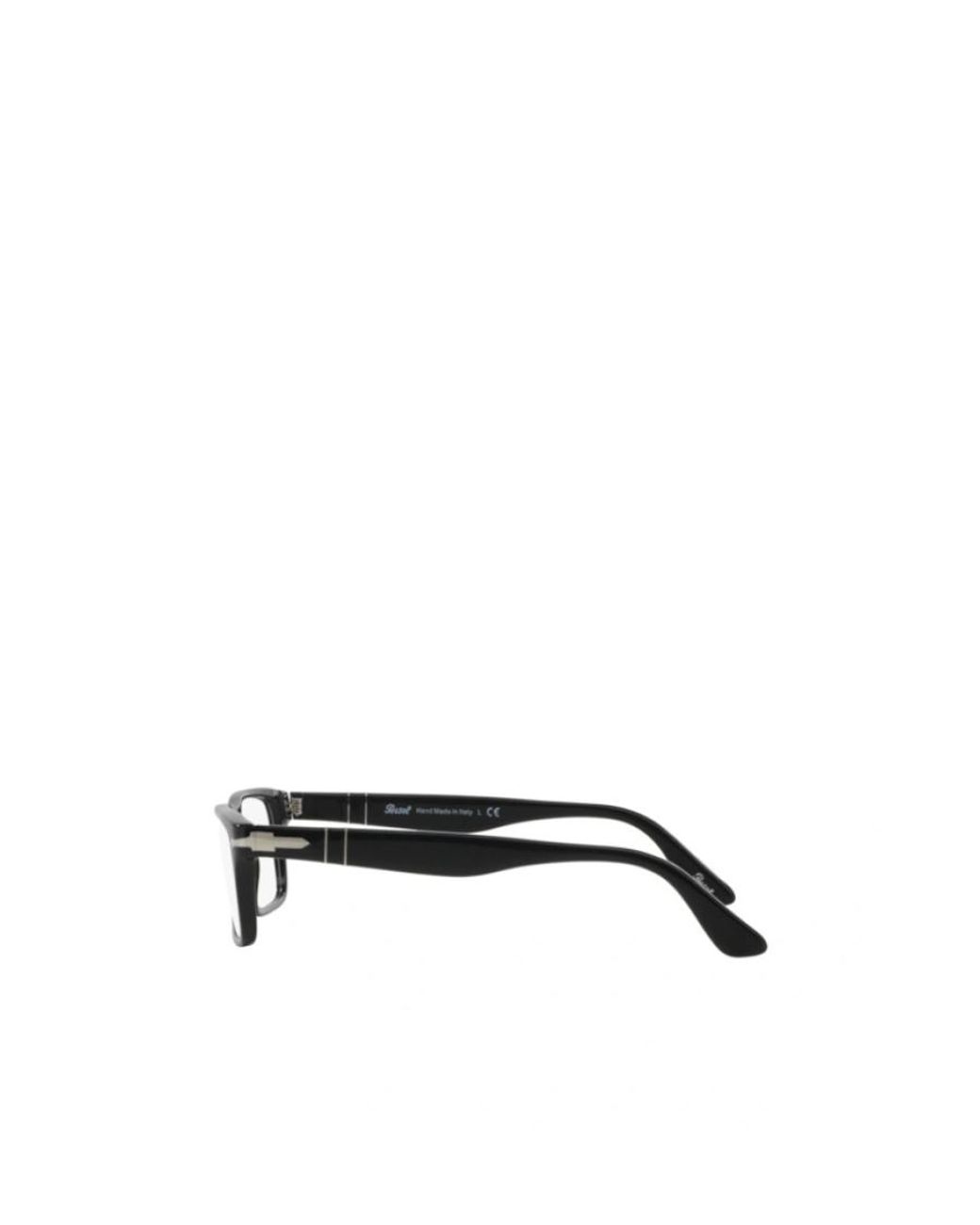 Persol White Rectangular Frame Glasses for men