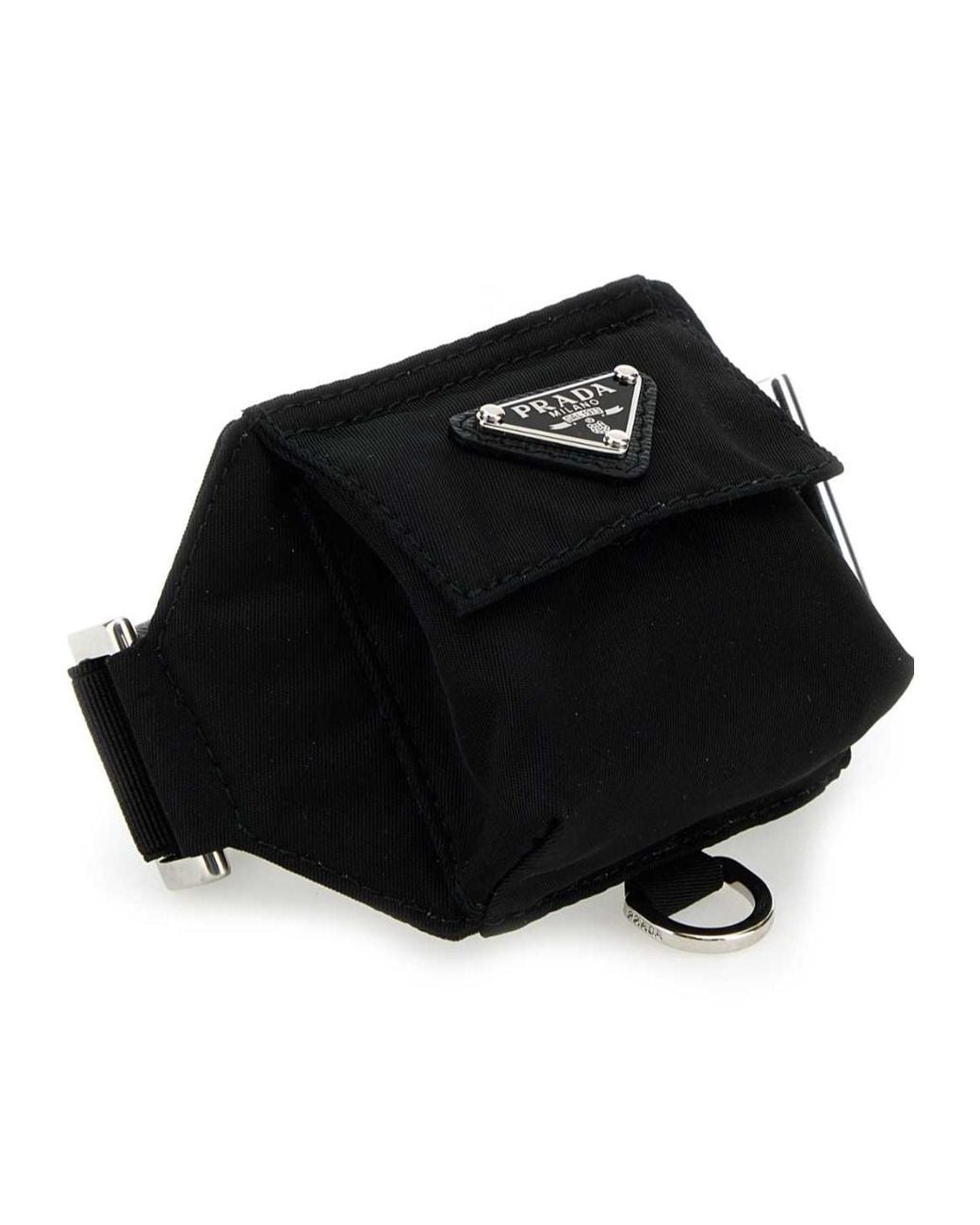 Prada Black Logo Wallet for men