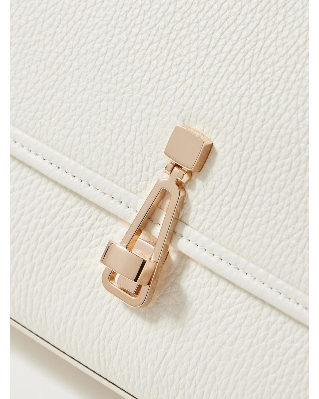 Gabriela Hearst Natural Flap Shoulder Bag