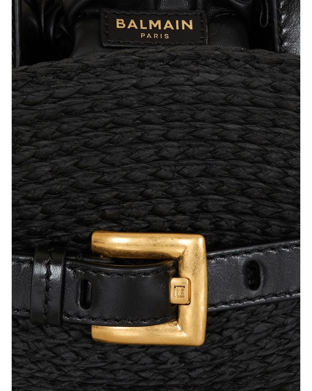Balmain Black Shuffle Mini Bag
