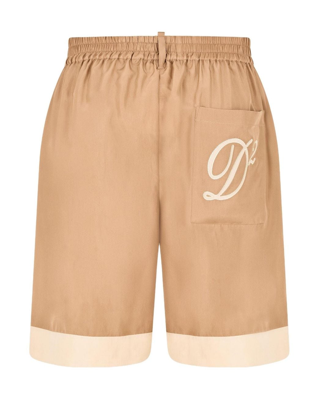 DSquared² Natural Elasticwaist Shorts for men