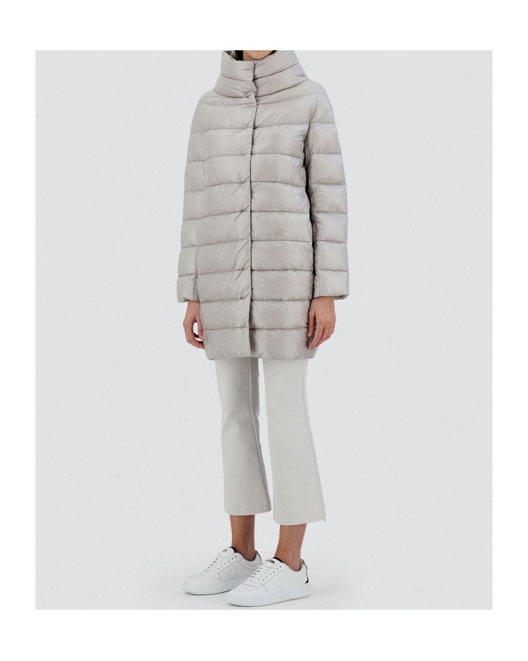 Herno Gray Dora Ultralight Down Jacket