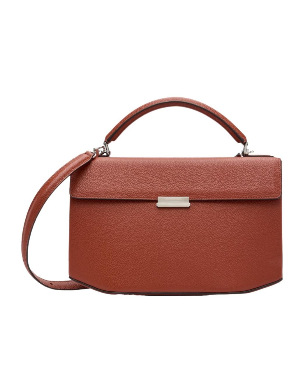 Totême Red Flap Shoulder Bag