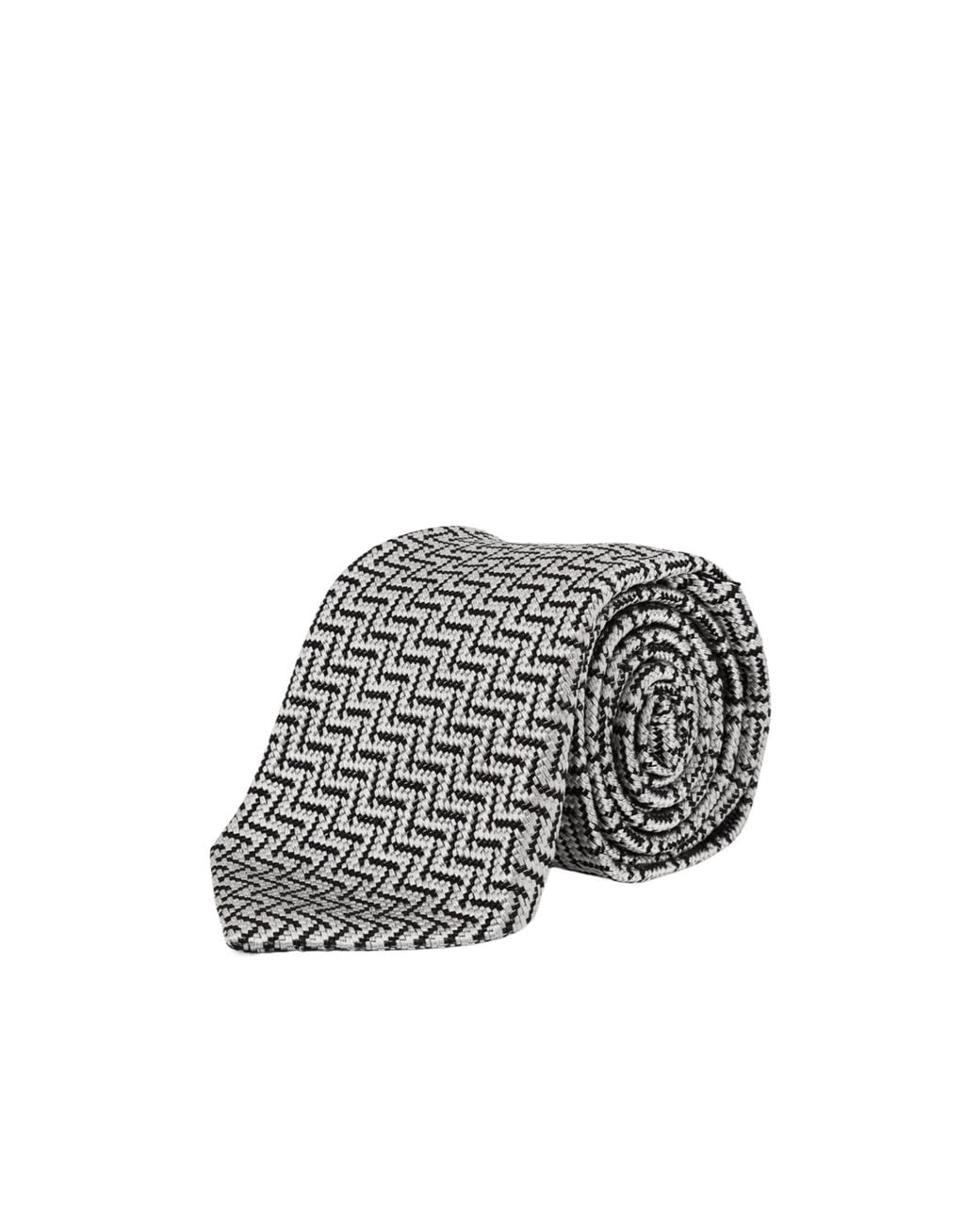 Tom Ford Pattern Tom Ford Micro Pattern Tie in White for Men | Lyst