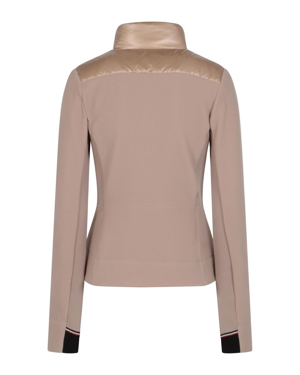 Moncler Pink Grenoble Padded Zip-Up Sweatshirt