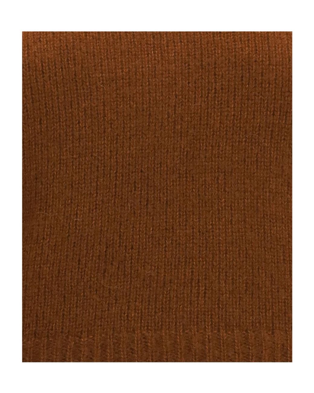 Tom Ford Brown Cropped Crewneck Knitted Jumper