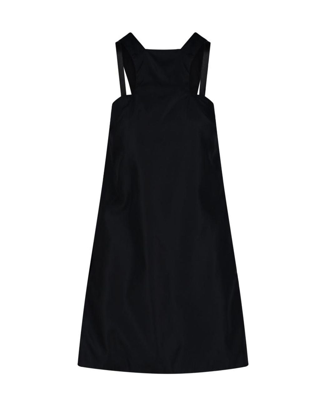 Givenchy Black Strap-Detail Cut-Out Sleeveless Shift Dress