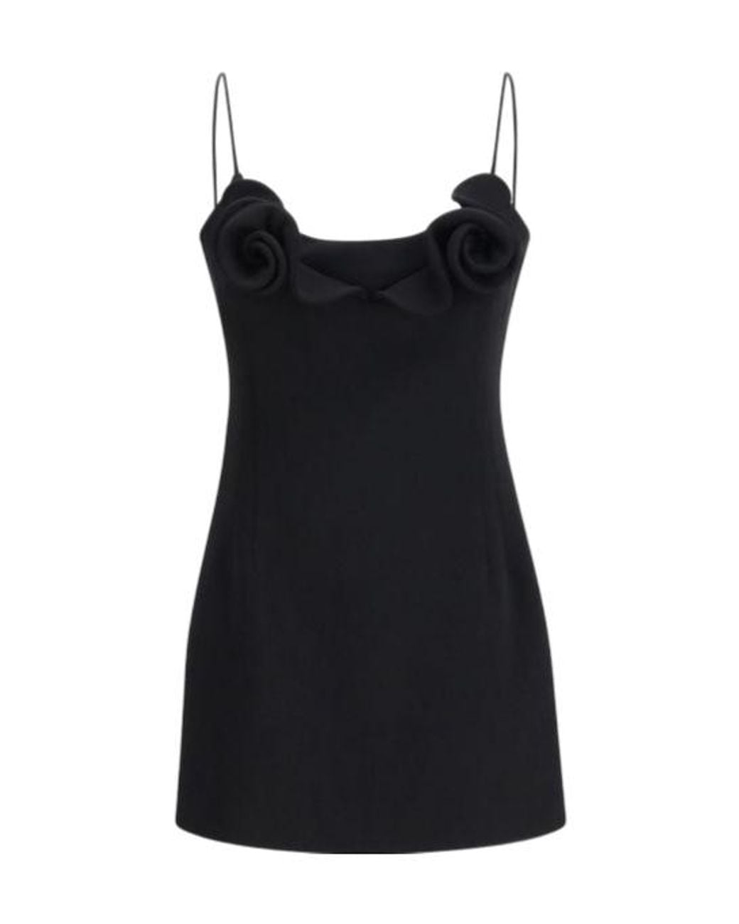 Magda Butrym Black Wool Oves Aries Casual Dress