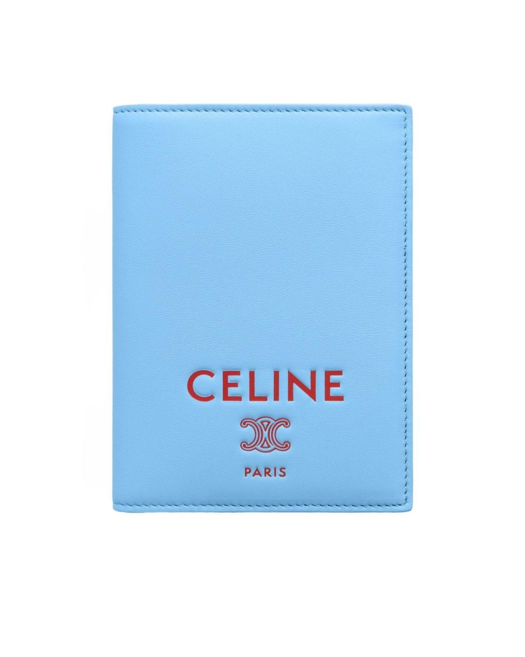 Céline Blue Passport Cover Takeaway for men