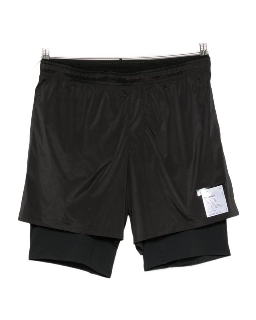 Satisfy Black 2-In-1 Performance Shorts for men