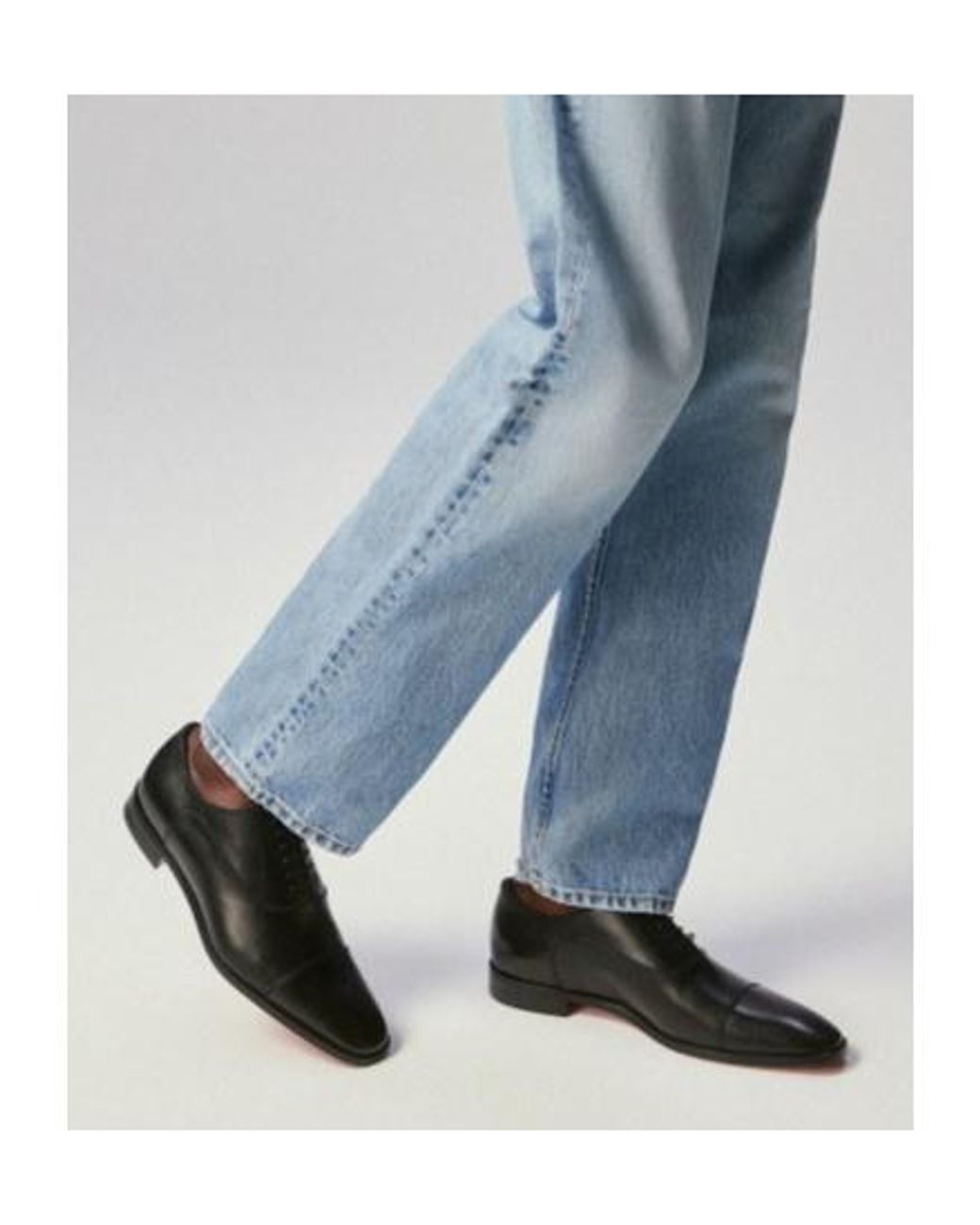 Christian Louboutin Black Greggory Lace-Up Shoes for men