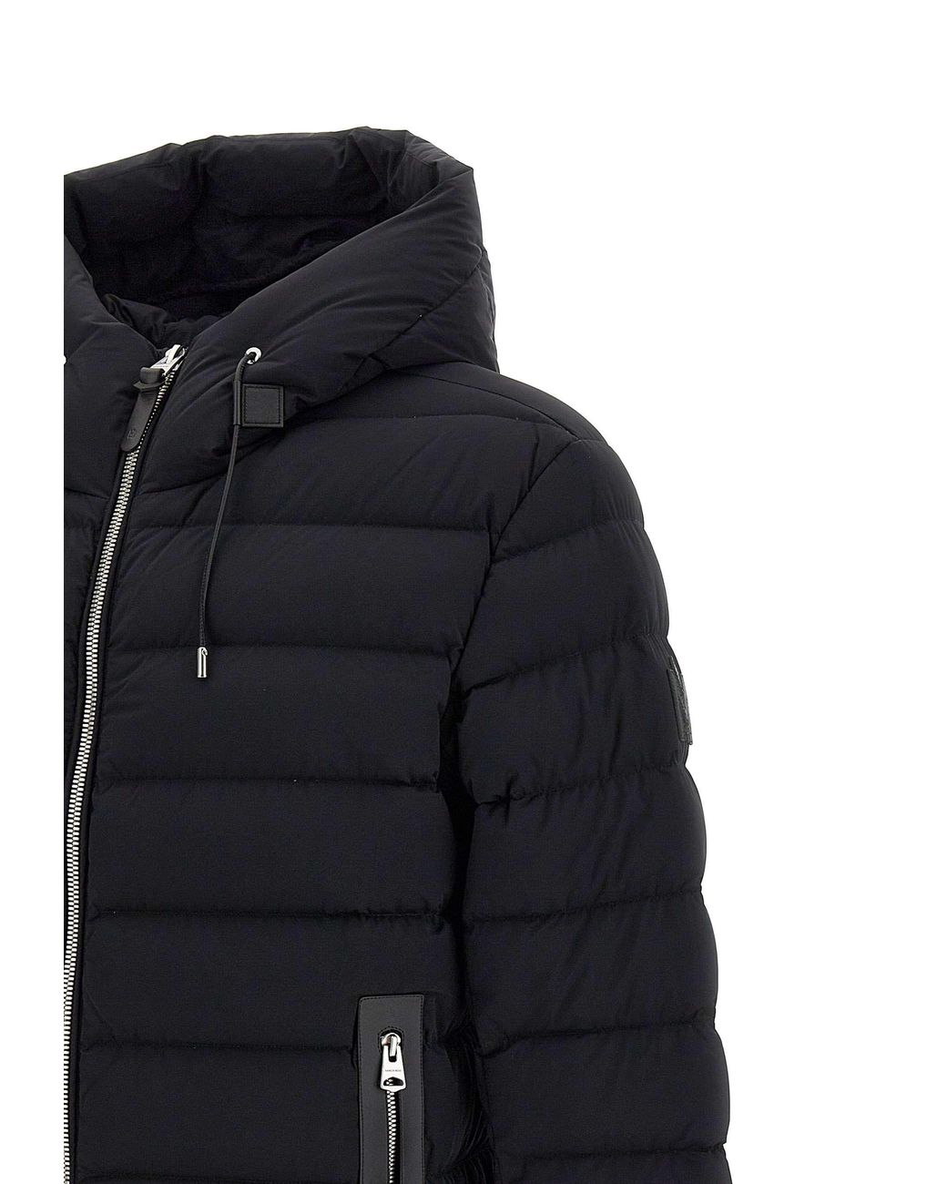 Mackage Black Padded Hooded Down Jacket for men