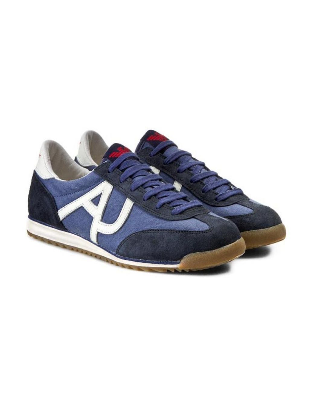 Armani Jeans Blue Logo Details Casual Sports Shoes for men