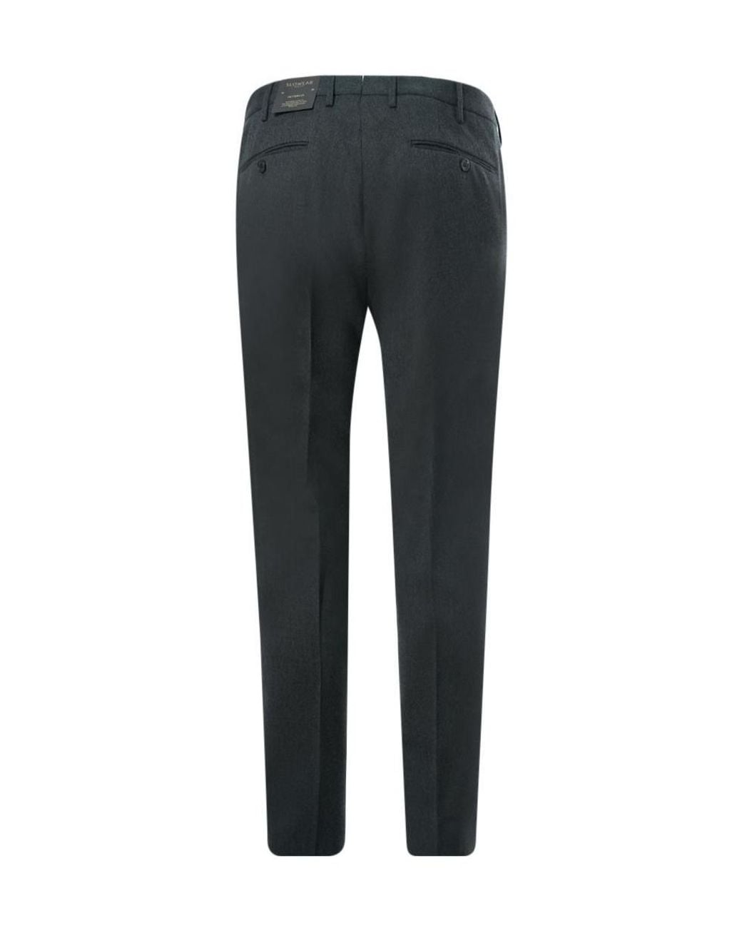 Incotex Gray Tailored Wool-Blend Pants for men