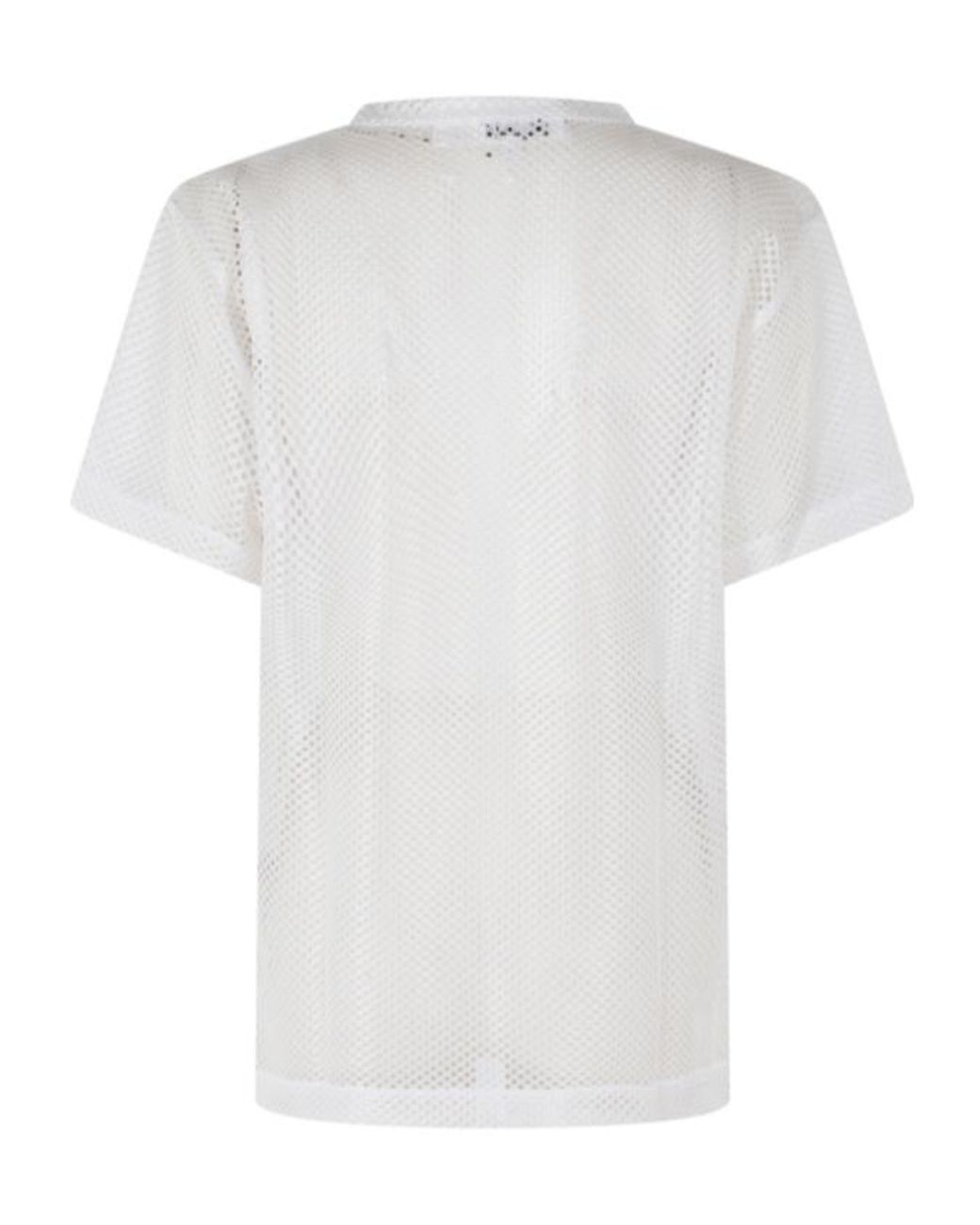 COMME DES GARÇONS PLAY White Crew Neck T-Shirt