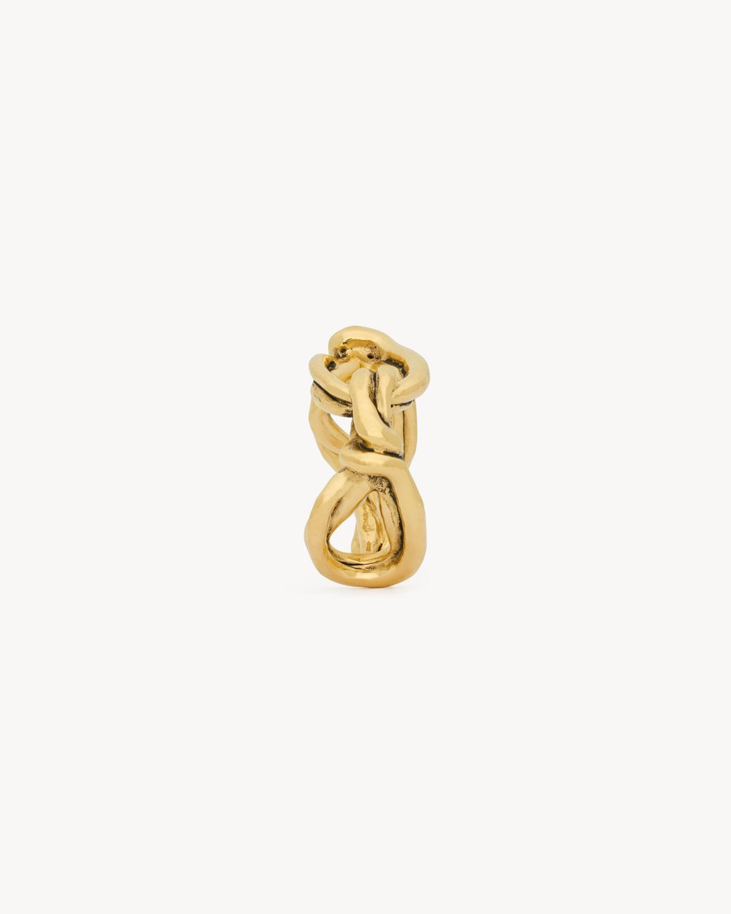 Saint Laurent Metallic Knot Cuff