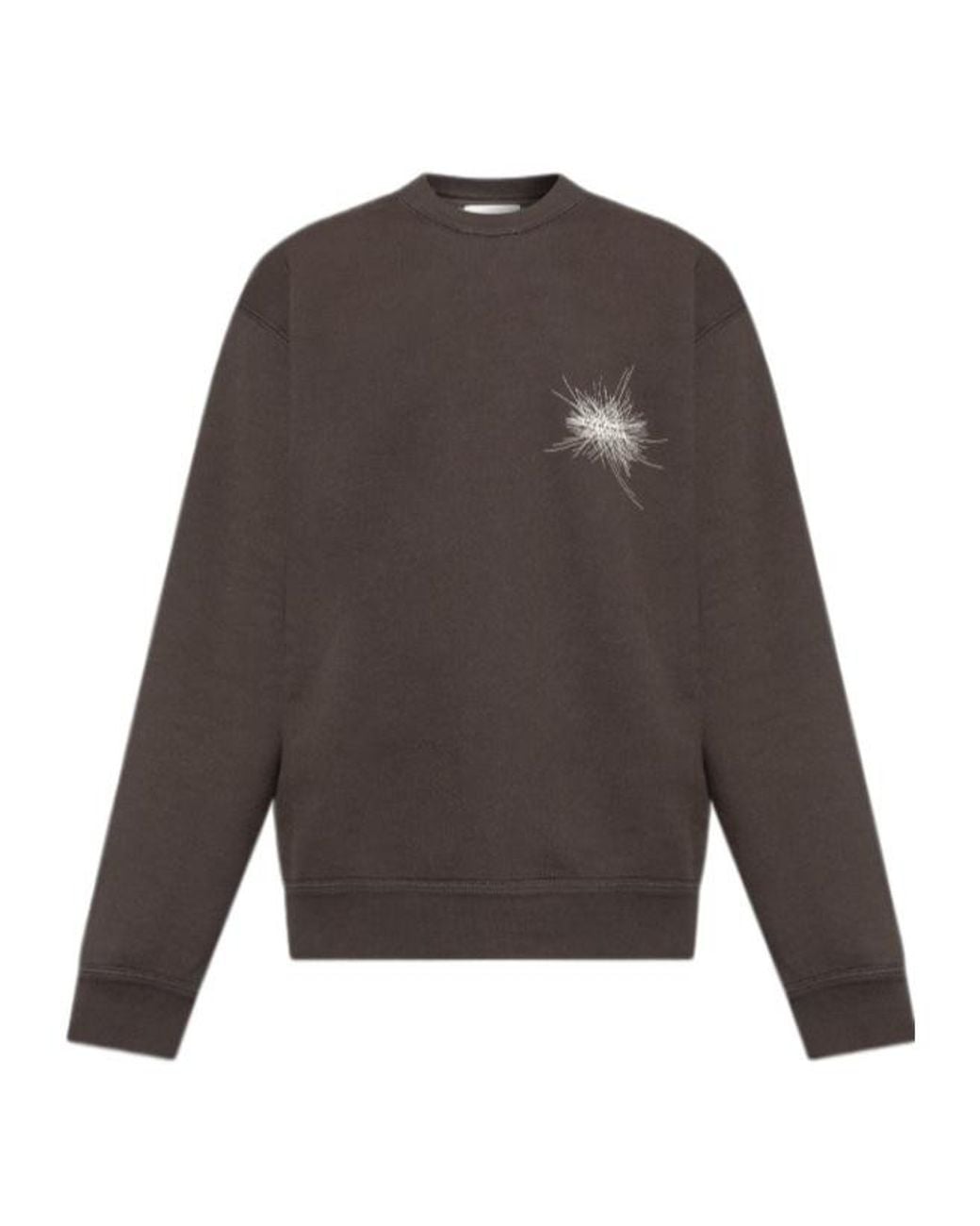 Isabel Marant Gray Mikoy Crewneck Sweatshirt for men