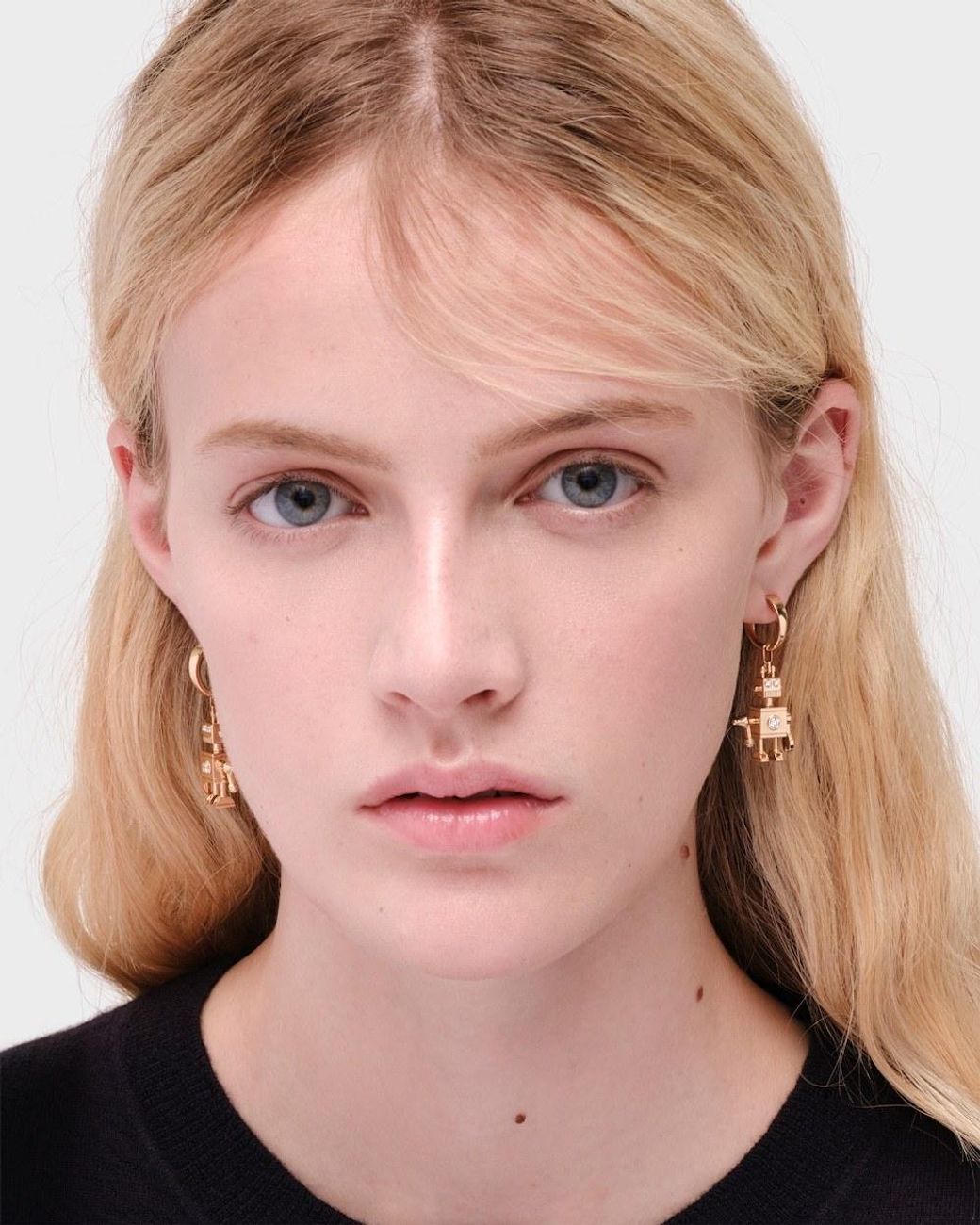 Prada White Eternal Pop Charms Earrings
