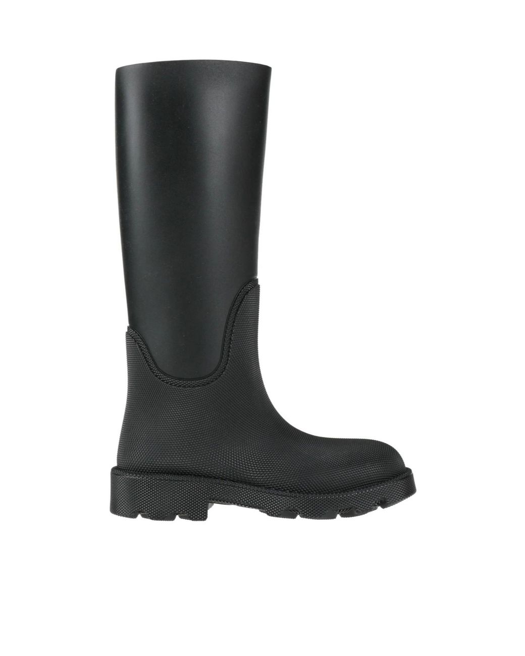 Burberry Black Simple Rain Boots