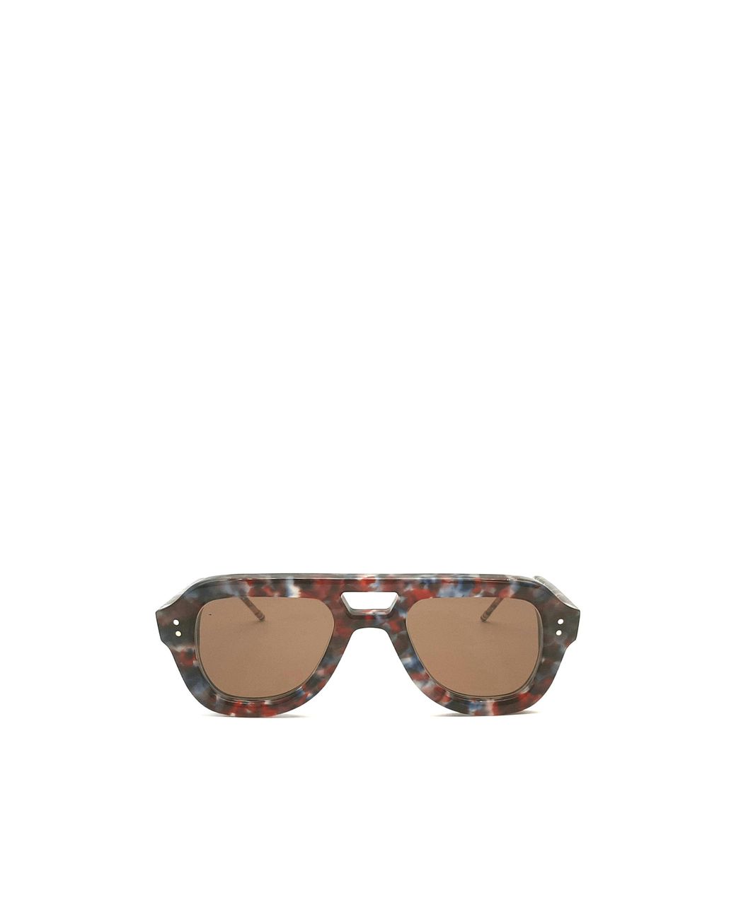 Thom Browne Multicolor Eyewear Aviator Frame Sunglasses