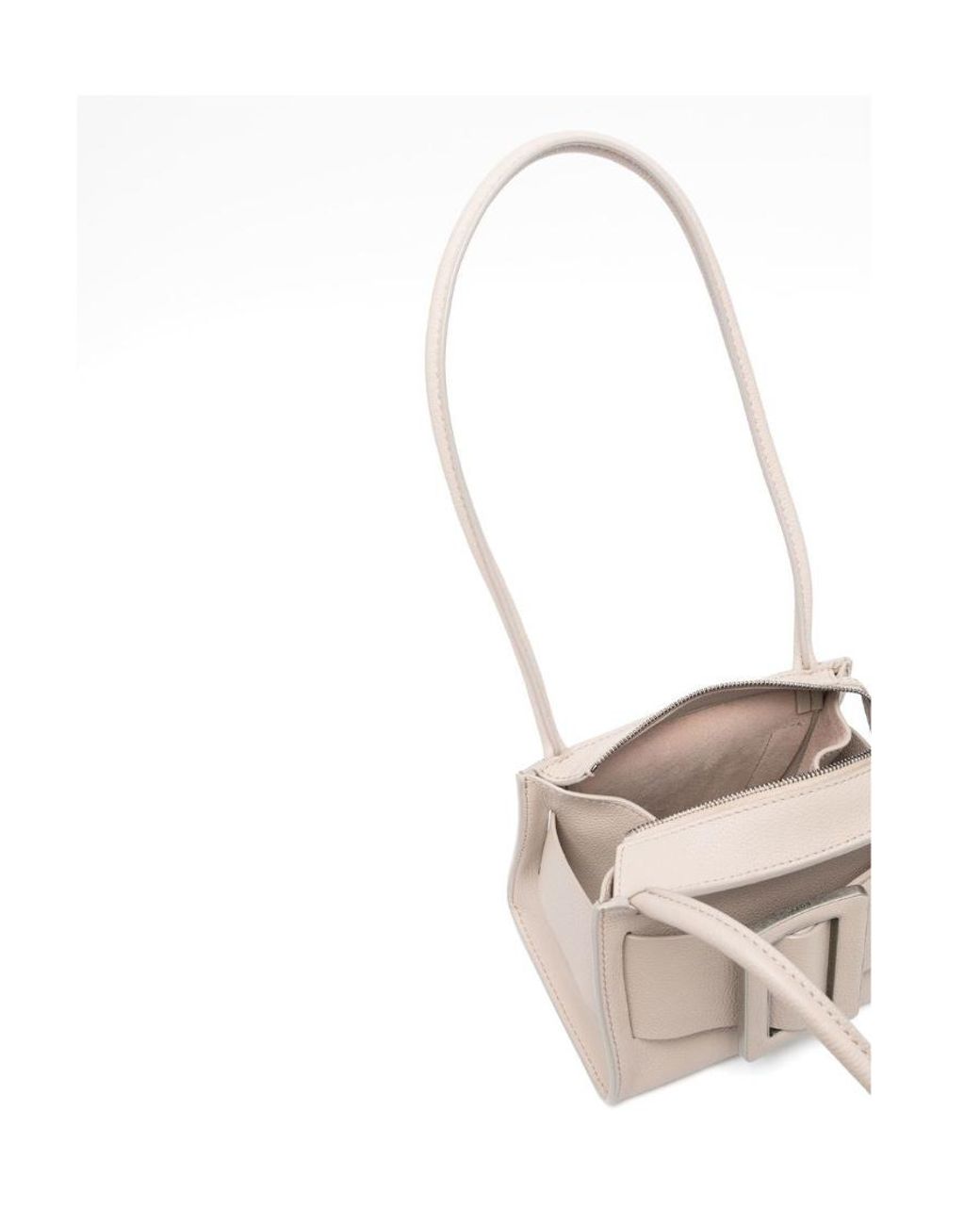 Boyy White Bobby 18 Leather Tote Bag