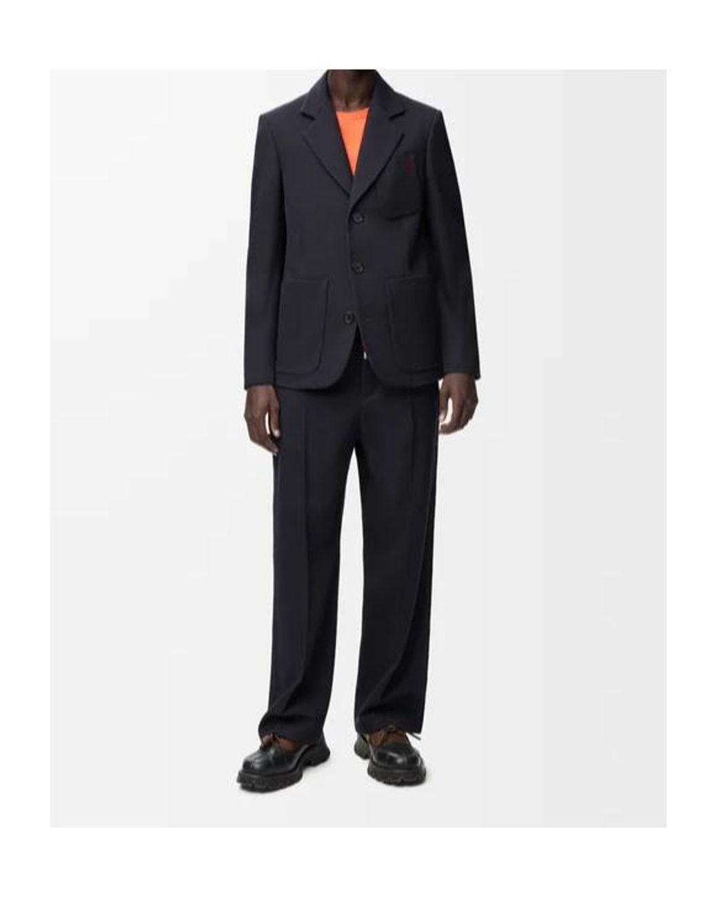 Loewe Blue Drawstring Trousers for men