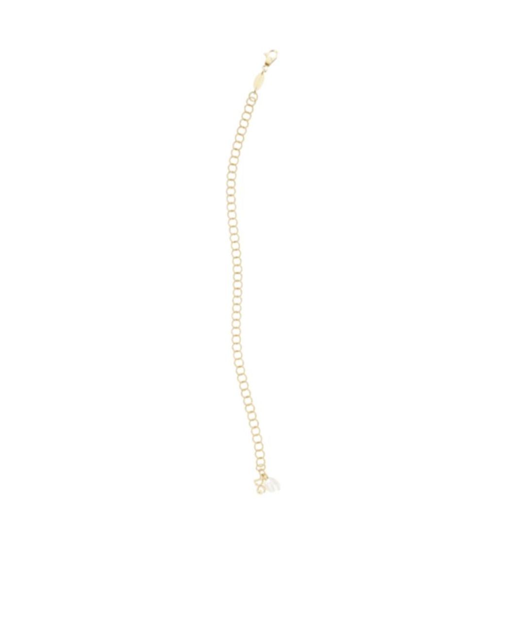Dolce & Gabbana White 18Kt Pearl-Embellished Bracelet