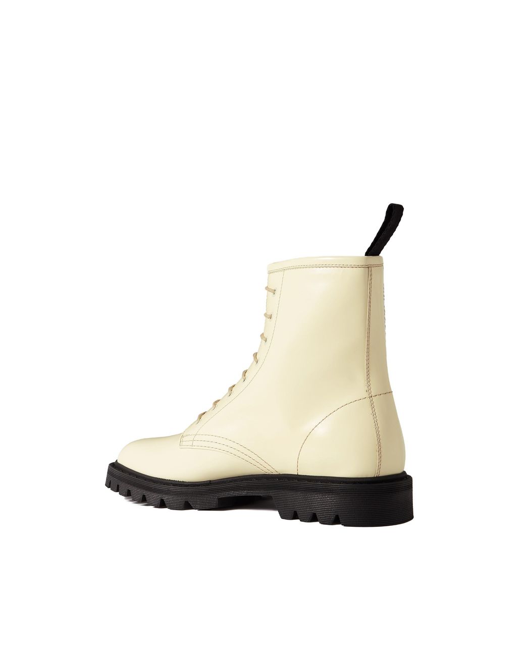 The Row Natural Ranger Lace-Up Leather Ankle Boots