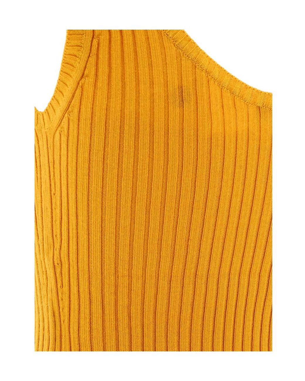 Chloé Yellow Rib Vest