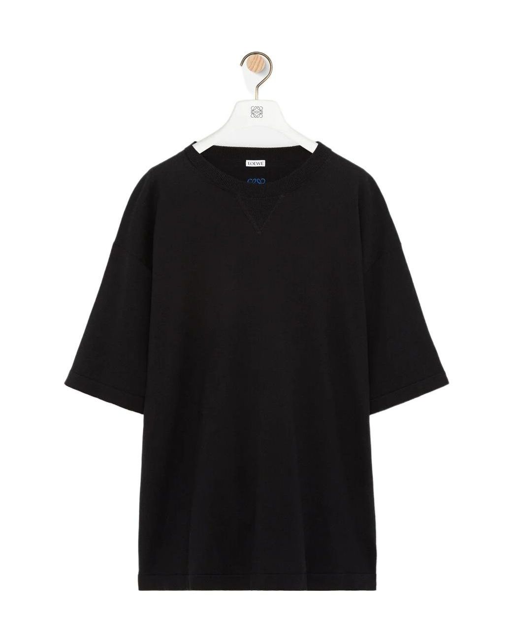 Loewe Black Short-Sleeved T-Shirt for men