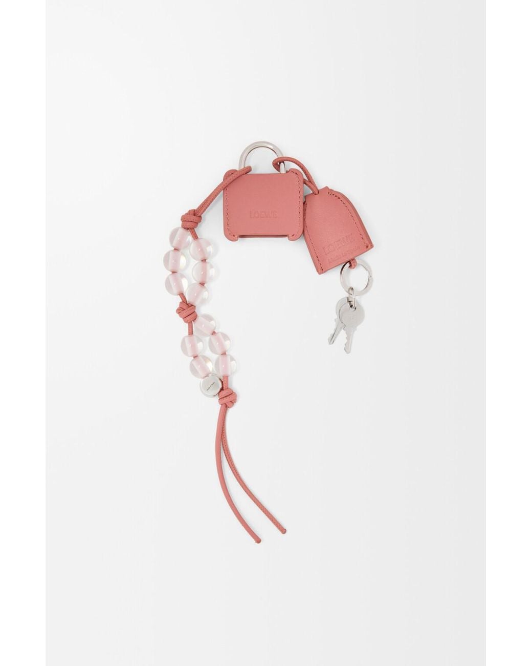 Loewe Pink Amazona Padlock Charm