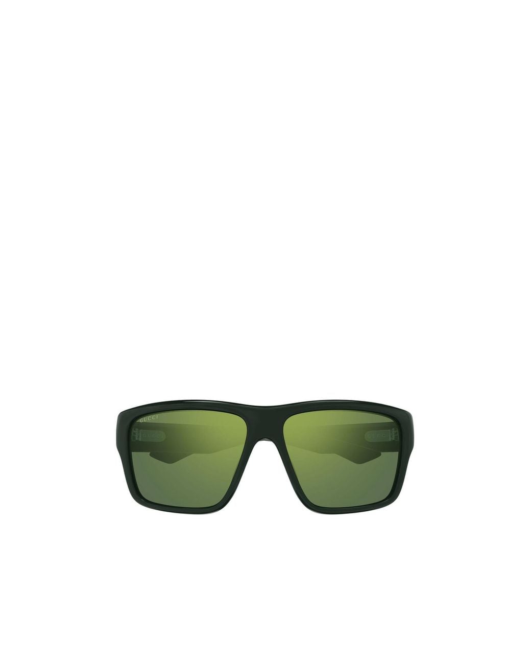 Gucci Green Geometric Sunglasses for men