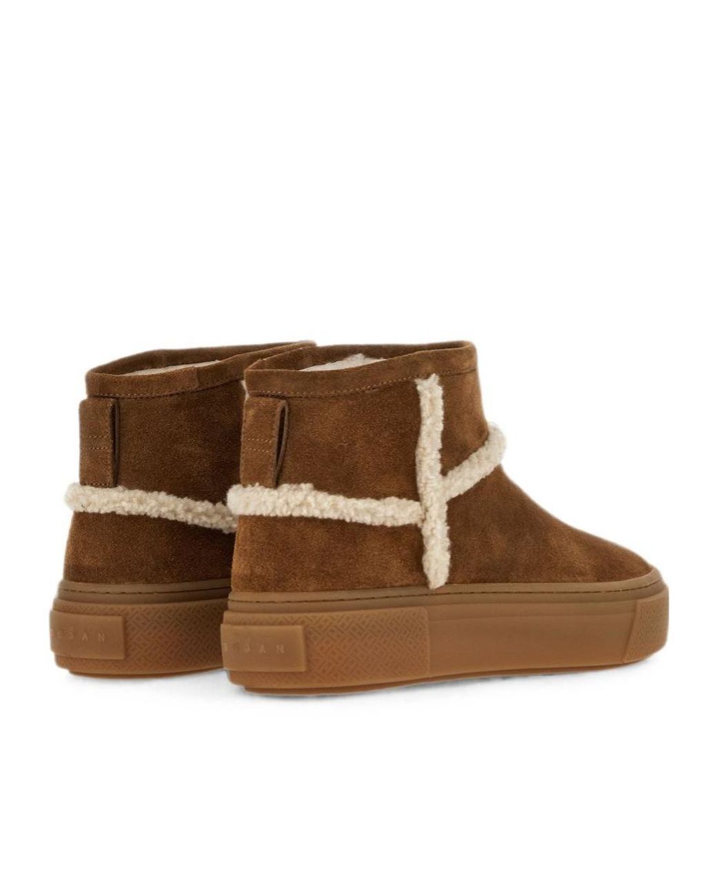 Hogan Brown Crosswind Sneakers