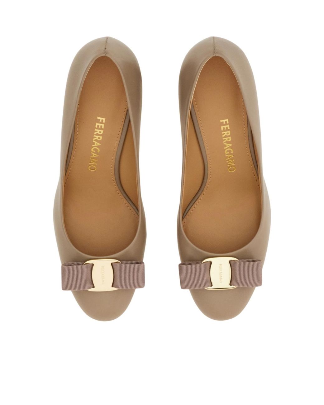 Ferragamo Multicolor Vara Bow Pump