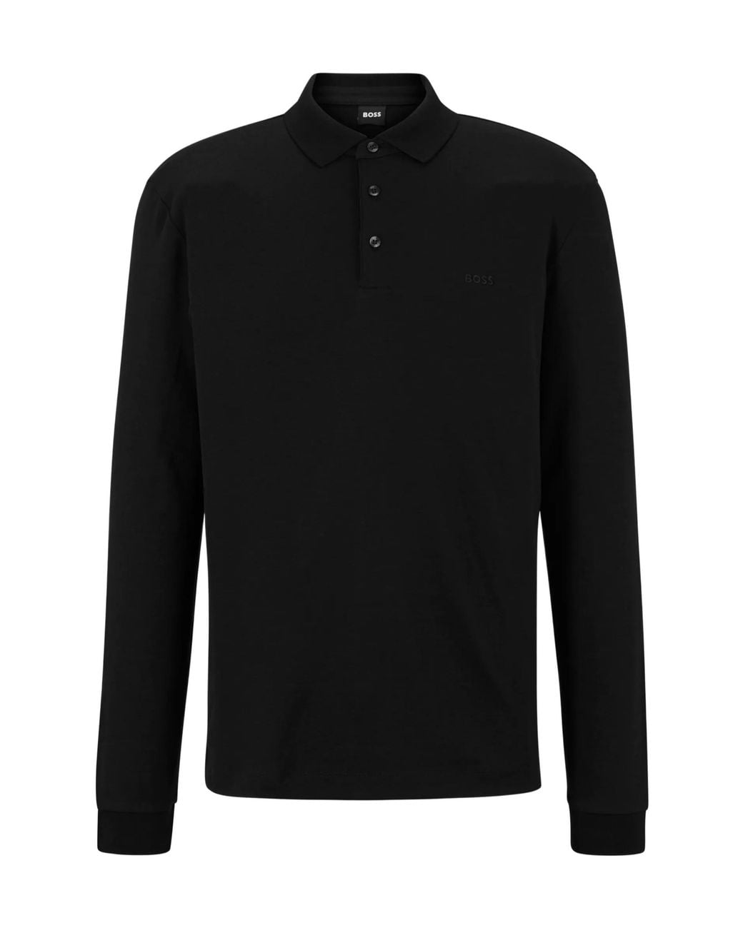 Boss Black Boss Pado 30 Long-Sleeve Polo Shirt for men