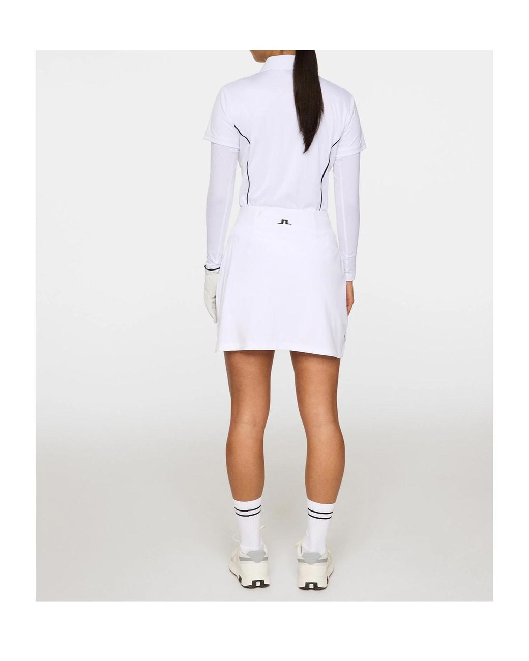 J.Lindeberg White Amy Skirt
