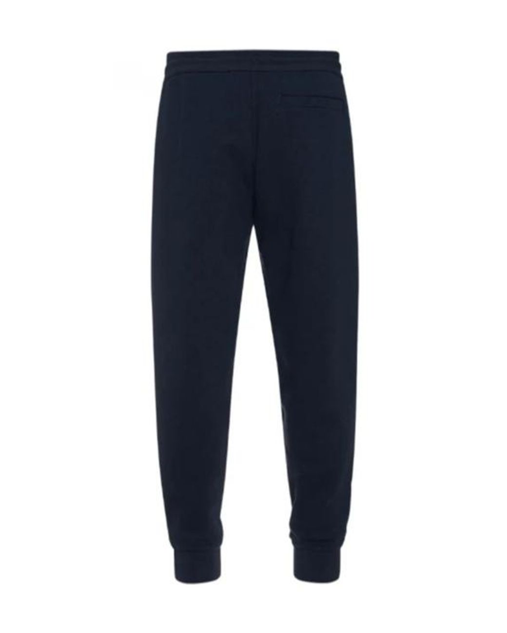Boss Blue Boss Logo Patch Drawstring Track Pants for men
