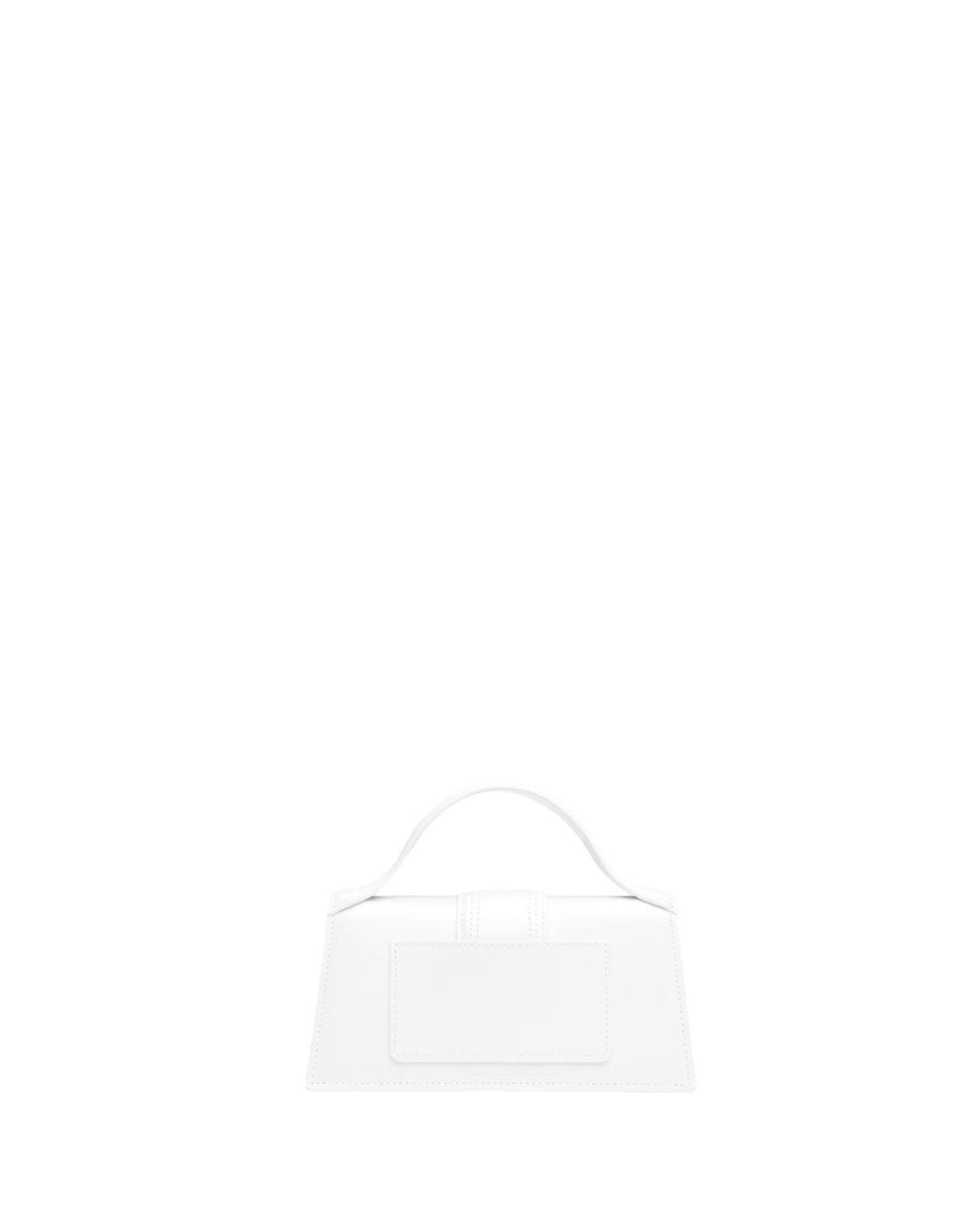 Jacquemus White Mini Top Handle Shoulder Bag
