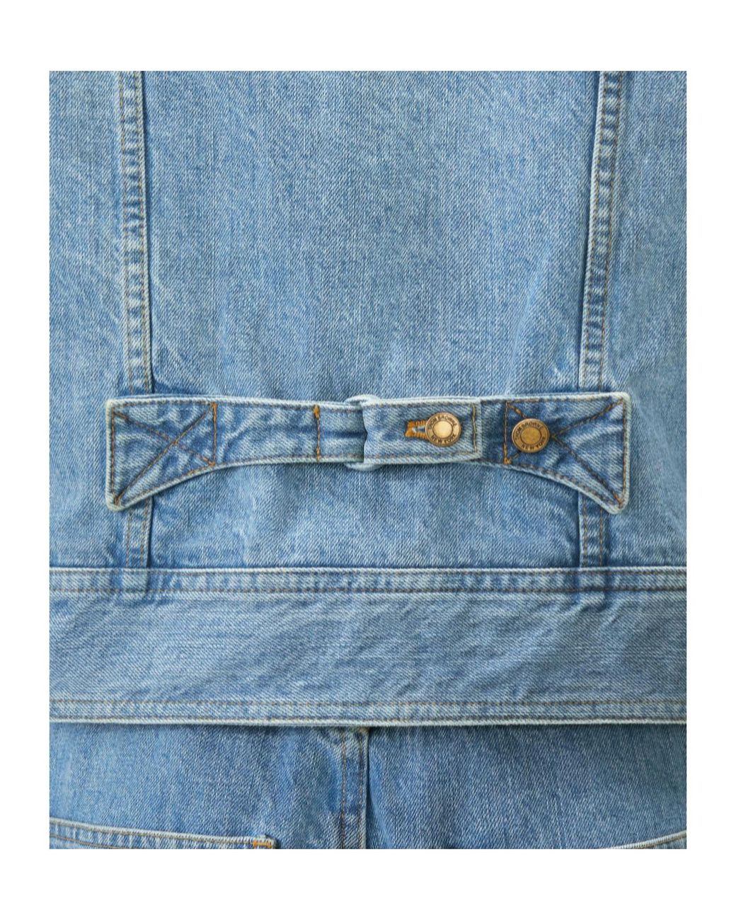 Thom Browne Blue Classic Denim Jacket for men